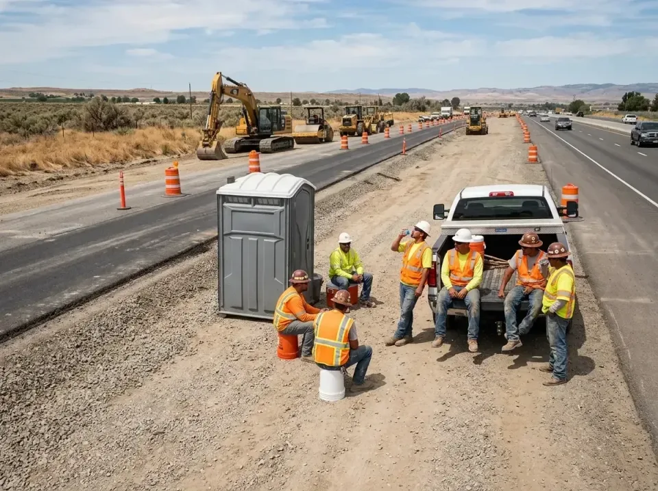 highway-road-construction-crew-007 — frequently asked questions, Porta Potty and Restroom Rentals in Jesup, IA
